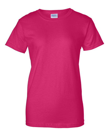 Gildan Women's Ultra Cotton® T-Shirt 2000L #color_Heliconia