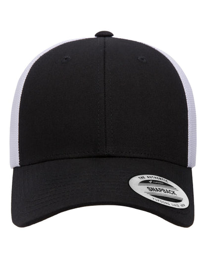 YP Classics Elite Cap 6601 #color_Black/ White