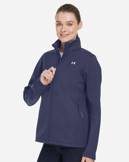 Under Armour Women's ColdGear® Infrared Shield 2.0 Jacket 1371594 #colormdl_Midnight Navy/ White
