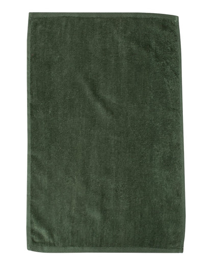 Q-Tees Hemmed Hand Towel T200 #color_Forest