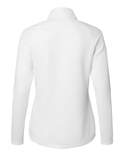 Adidas Women's Spacer Quarter-Zip Pullover A589 #color_Core White