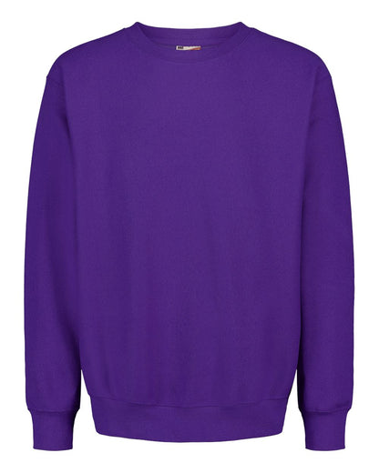 MV Sport Unisex Pro-Weave® Crewneck Sweatshirt 496 #color_Athletic Purple