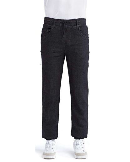 Artisan Collection by Reprime Unisex Chef's Artisanal Joggers RP556 #colormdl_Black Denim