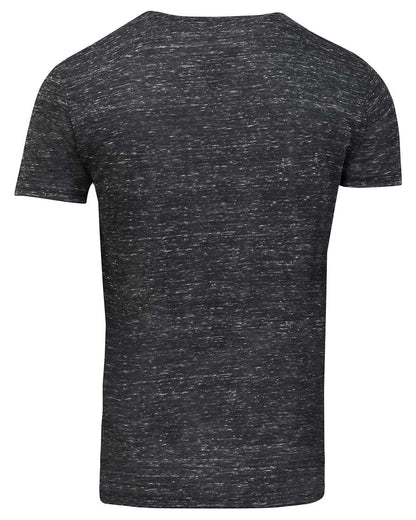 Threadfast Apparel Men's Blizzard Jersey T-Shirt 104A #color_Black Blizzard