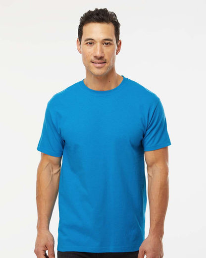 M&O Men's Gold Soft Touch T-Shirt 4800 #colormdl_Turquoise