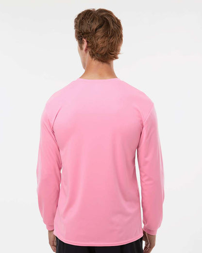 C2 Sport Performance Long Sleeve T-Shirt 5104 #colormdl_Pink