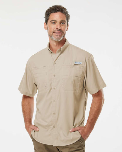 Columbia PFG Tamiami™ II Short Sleeve Shirt 212468 #colormdl_Fossil