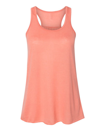 BELLA + CANVAS Women's Flowy Racerback Tank 8800 #color_Sunset