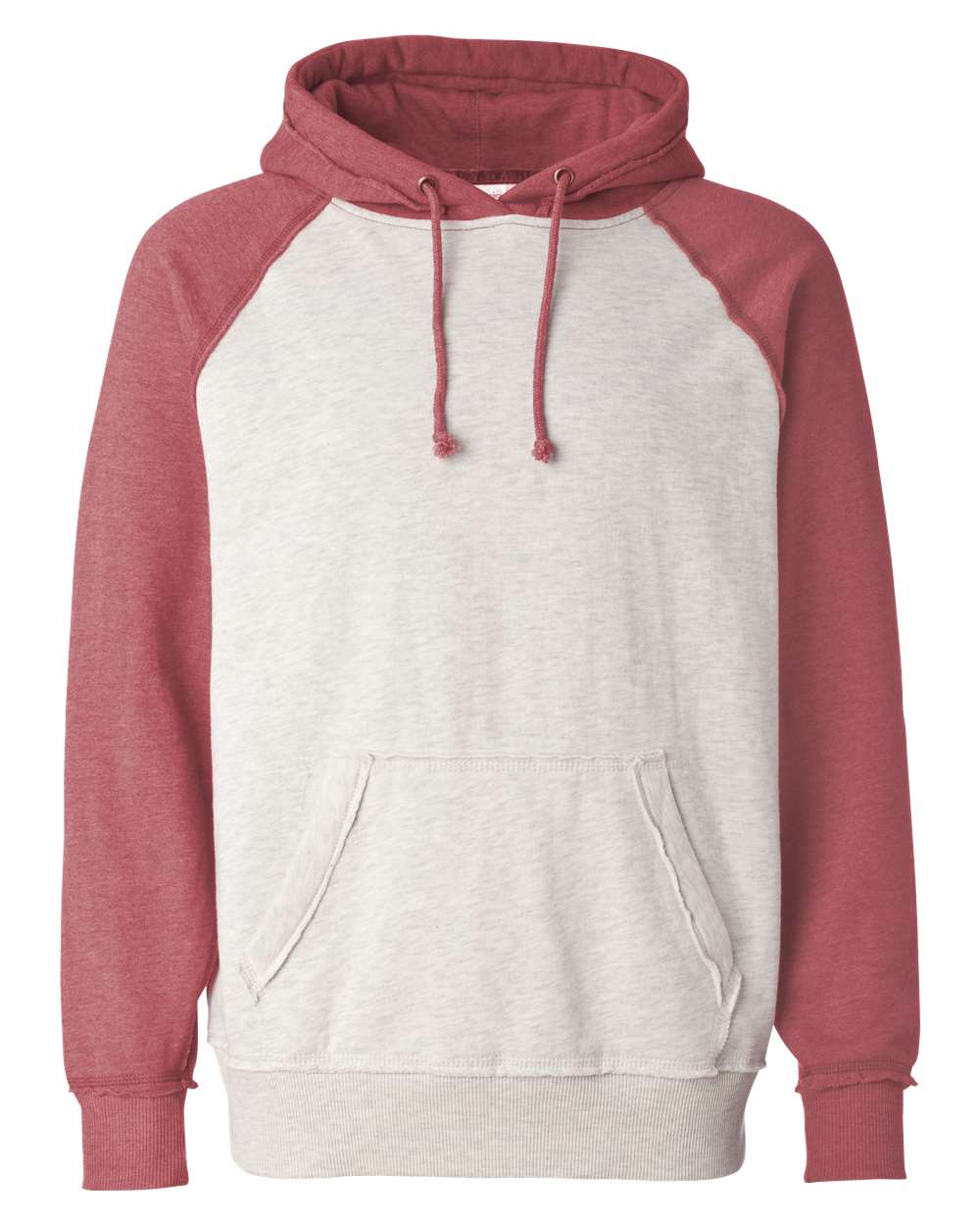 #color_Oatmeal Heather/ Simply Red Heather