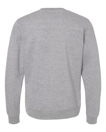 J. America Unisex BTB Fleece Crewneck Sweatshirt 8721 #color_Oxford