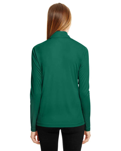 Team 365 Women's Zone Performance Quarter-Zip Pullover TT31W #colormdl_Sport Forest