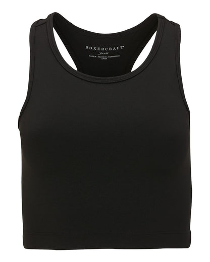 Boxercraft Women's Zen Sport Tank Top BW2703 #color_Black