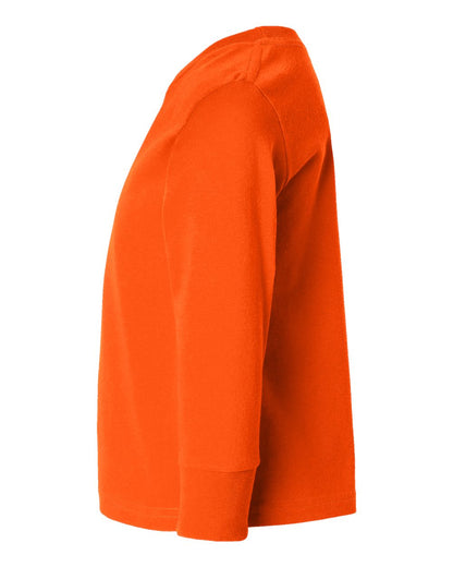 Rabbit Skins Toddler Cotton Jersey Long Sleeve Tee 3311 #color_Orange