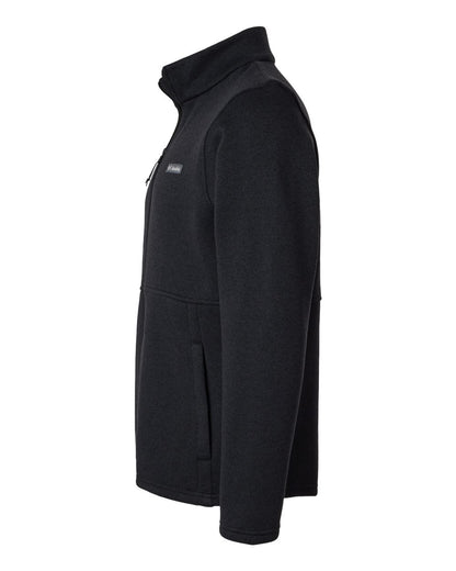 Columbia Men's Alto Pass™ Fleece Full-Zip Jacket 209574 #color_Black