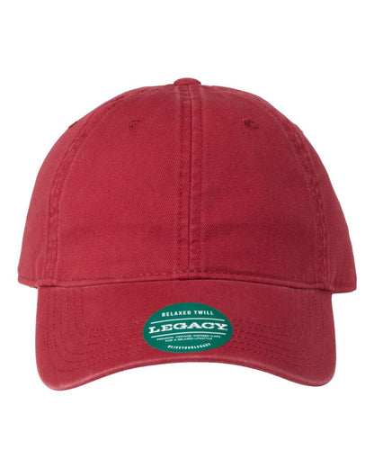 LEGACY Relaxed Twill Dad Hat EZA #color_Cardinal