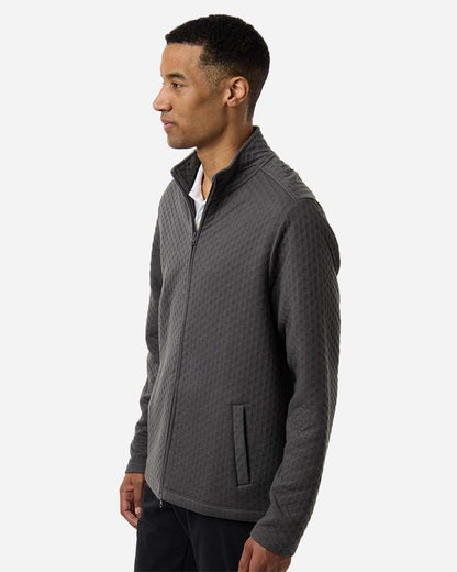 Devon & Jones Men's Berkley Textured Full-Zip Jacket DG740 #colormdl_Graphite