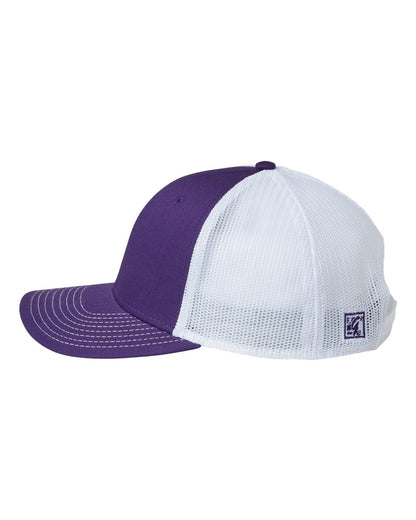 The Game Everyday Trucker Cap GB452E #color_Purple/ White