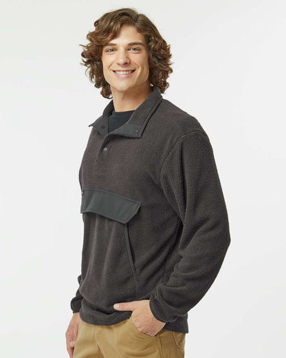 DRI DUCK Timber Mountain Fleece Pullover 7356 #colormdl_Charcoal