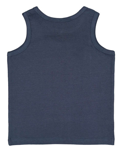 Rabbit Skins Toddler Fine Jersey Tank 3323 #color_Denim