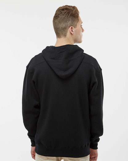 J. America Men's Sport Lace Hooded Sweatshirt 8830 #colormdl_Black