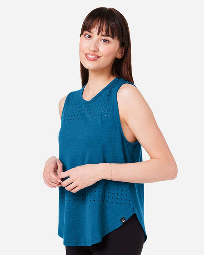 Glyder Women's Lumasof Mood Tank PDP6254 #colormdl_Moroccan Blue