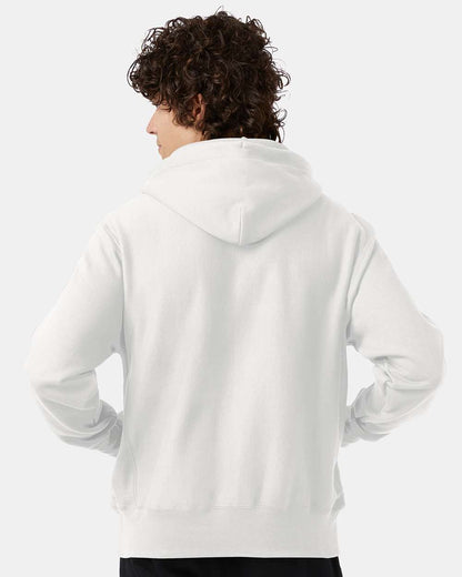 Champion Unisex Reverse Weave® Hooded Sweatshirt S101 #colormdl_White