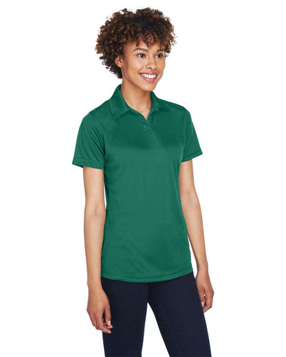 UltraClub Women's Cool & Dry Sport Performance Interlock Polo 8425L #colormdl_Forest Green