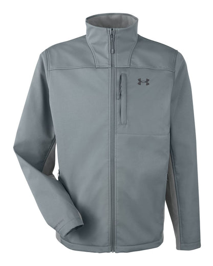 Under Armour Men's ColdGear® Infrared Shield 2.0 Jacket 1371586 #color_Pitch Grey/ Black