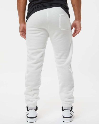 Burnside Fleece Joggers 8800 #colormdl_White