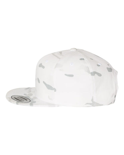 YP Classics Premium Flat Bill Snapback Cap 6089M #color_Multicam Alpine