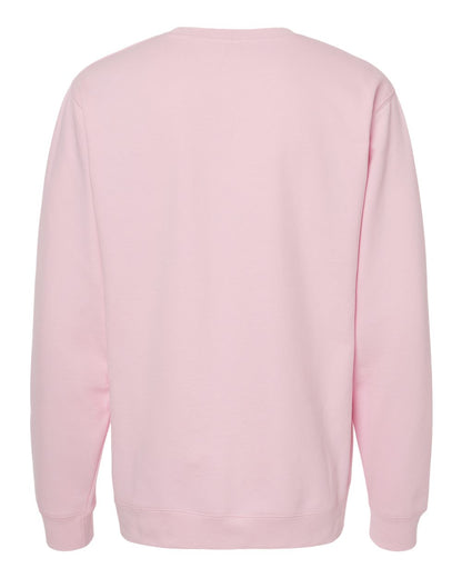 Independent Trading Co. Midweight Crewneck Sweatshirt SS3000 #color_Light Pink