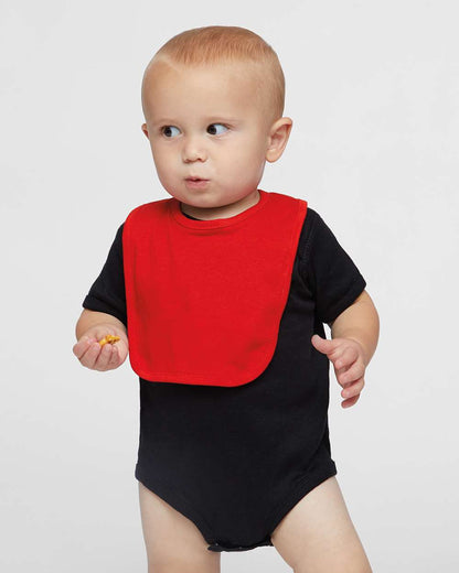 Rabbit Skins Infant Baby Rib Bodysuit 4400 #colormdl_Black