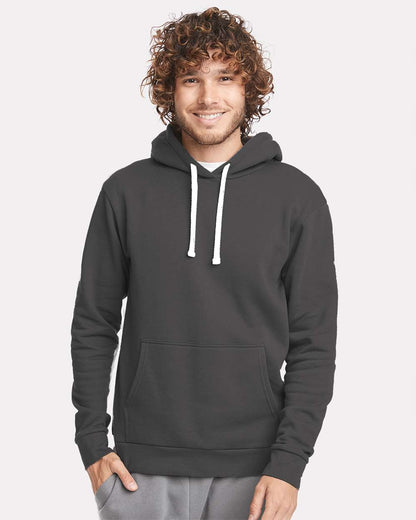 Next Level Santa Cruz Hoodie 9303 #colormdl_Heavy Metal