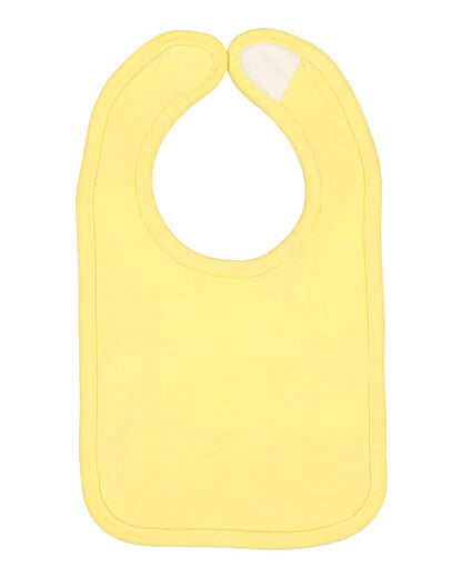 Rabbit Skins Infant Premium Jersey Bib 1005 #color_Butter