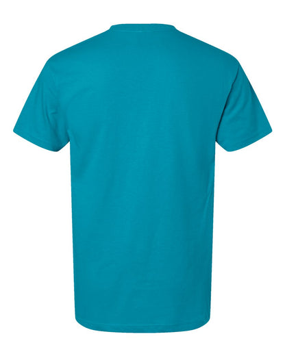 M&O Men's Gold Soft Touch T-Shirt 4800 #color_Tropical Blue