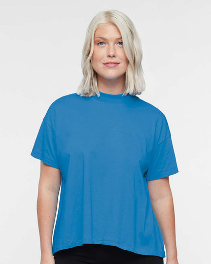 LAT Women's Hi-Lo Tee 3519 #colormdl_Tradewind