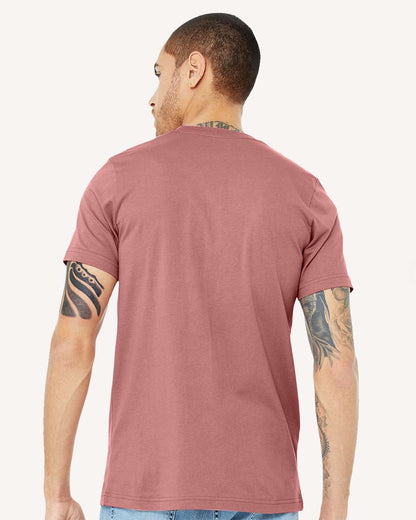 BELLA + CANVAS USA-Made Jersey Tee 3001U #colormdl_Mauve