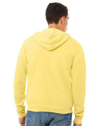 BELLA + CANVAS Sponge Fleece Full-Zip Hoodie 3739 #colormdl_Yellow