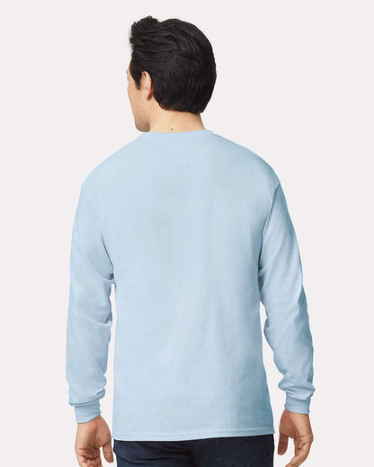 Gildan Unisex Ultra Cotton® Long Sleeve T-Shirt 2400 #colormdl_Light Blue