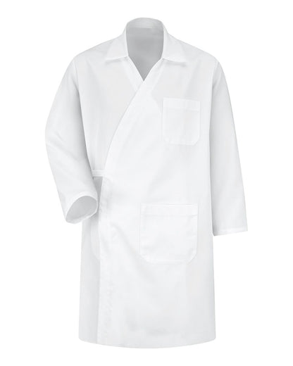 Red Kap Men's 65/35 Butcher Wrap WT50 #color_White