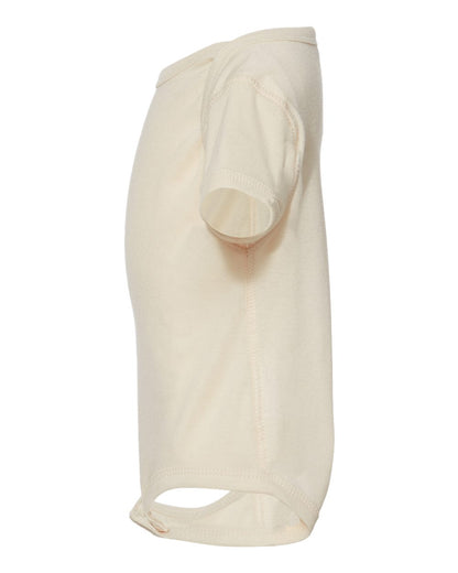 Rabbit Skins Infant Baby Rib Bodysuit 4400 #color_Natural