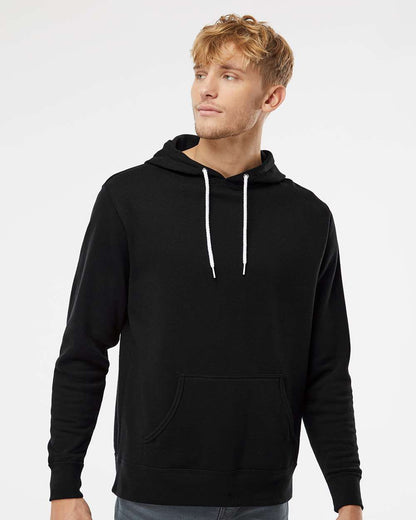 Independent Trading Co. Unisex Lightweight Hooded Sweatshirt AFX90UN #colormdl_Black