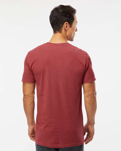 M&O Unisex Vintage Garment-Dyed T-Shirt 6500M #colormdl_Crimson