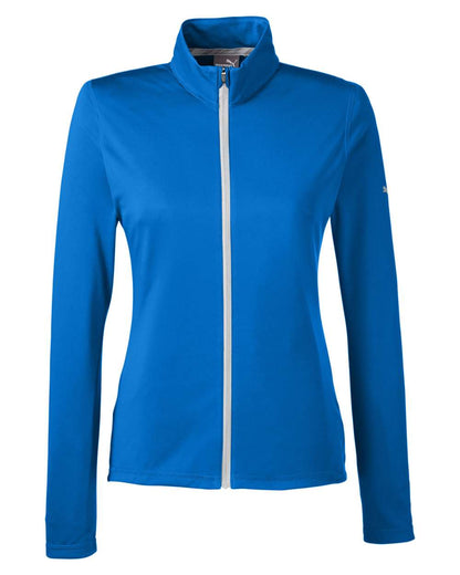 Puma Golf Women's Icon Full-Zip 596803 #color_Lapis Blue