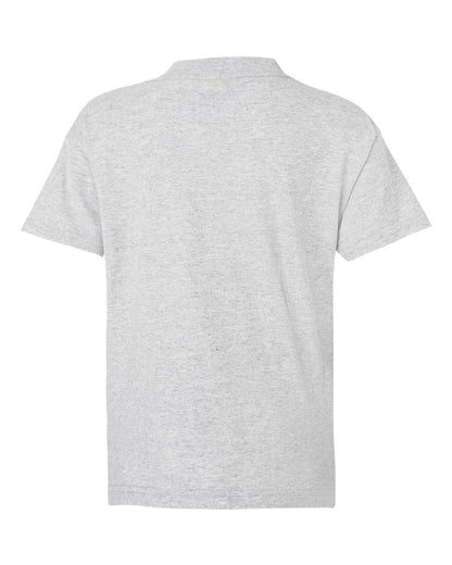 Hanes Essential-T Youth T-Shirt 5480 #color_Ash