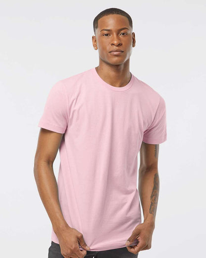 Tultex Men's Fine Jersey T-Shirt 202 #colormdl_Pink