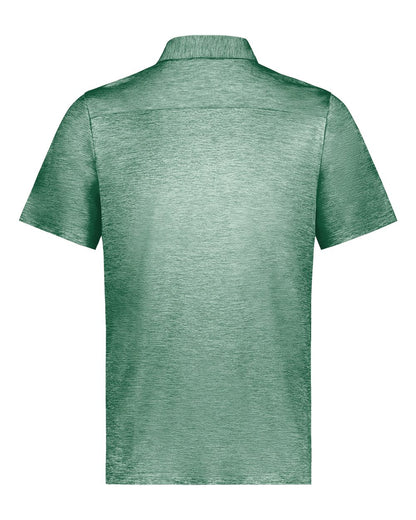 Holloway Electrify CoolCore® Men's Polo 222572 #color_Dark Green Heather