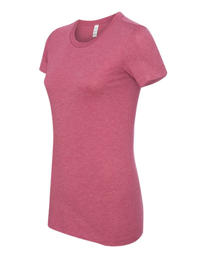 BELLA + CANVAS Women's Slim Fit Tee 6004 #color_Heather Raspberry