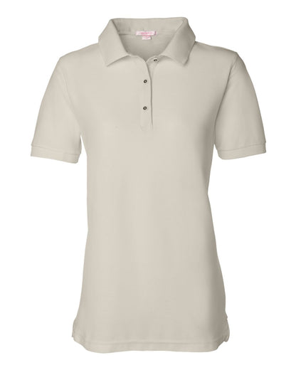 Sierra Pacific Women's Silky Smooth Piqué Polo 5500 #color_Stone