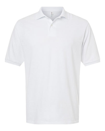 JERZEES Men's Dri-Power® Polo 437R #color_White
